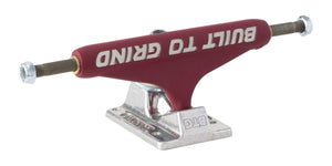 Independent Stage 11 Standard BTG Speed Burgundy/Silver Skateboard Trucks