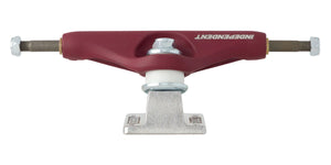 Independent Stage 11 Standard BTG Speed Burgundy/Silver Skateboard Trucks