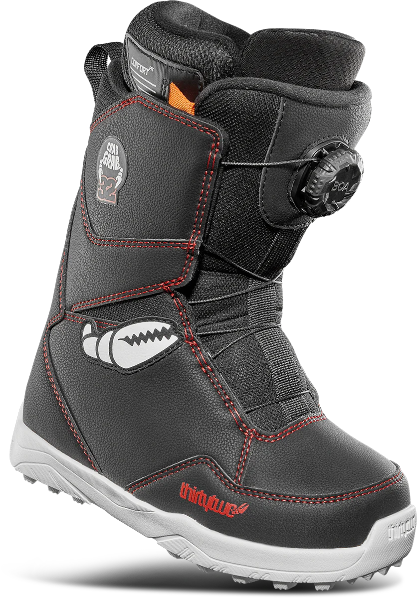 Thirtytwo Youth Lashed BOA® X Crab Grab Snowboard Boots