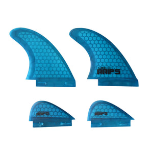 Lib Tech Quad Wakesurf Fin Set - Medium