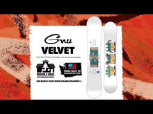 Load and play video in Gallery viewer, Gnu Velvet Snowboard 2025
