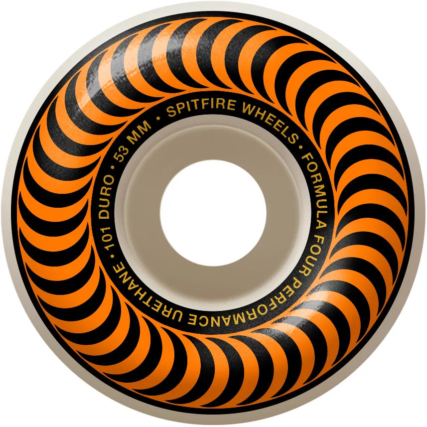 Spitfire Wheels Formula Four Classic 53mm 101a (Orange)