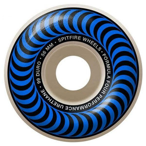 Spitfire Wheels Formula Four Classic 56mm 101a (Blue)