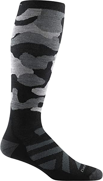 Darn Tough Mens OTC Midweight Sock with Cushion w/Graduated Light Compression