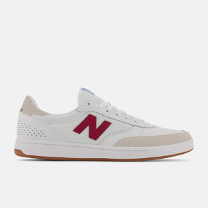 NB Numeric 440 Skate Shoes - NM440WBY - White/Burgandy